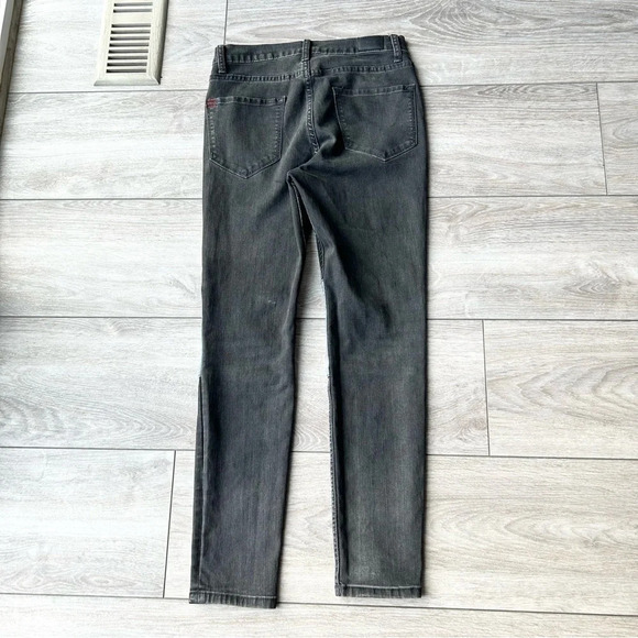 BDG Colorblock Patchwork High Rise Twig  Ankle Jeans - Picture 10 of 13